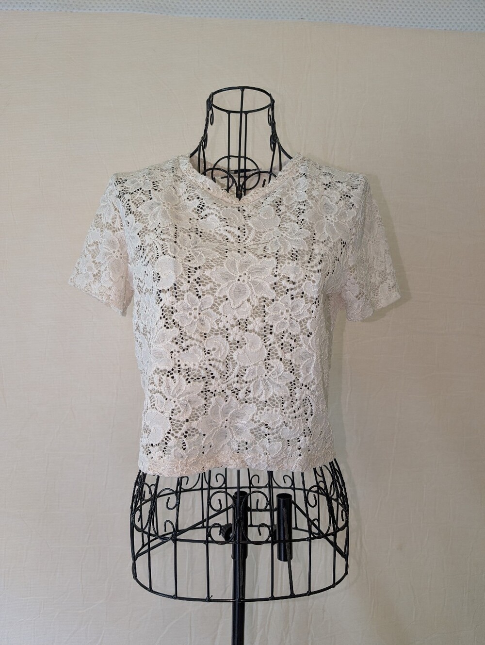 Lace Floral Top